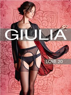 LOVE 20 - Collant Giulia in look da reggicalze