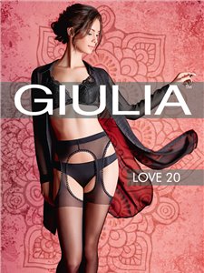 LOVE 20 - Collant Giulia in look da reggicalze
