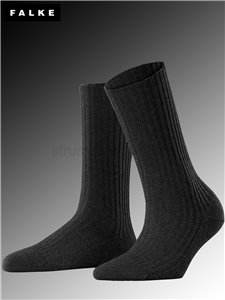 COSY WOOL BOOT calzini per donne - 3089 anthracite mel.