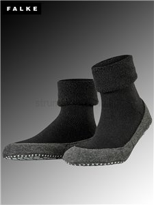 COSYSHOE pantofole per uomo di Falke - 3000 nero