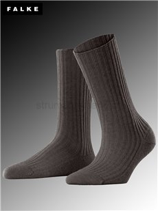 COSY WOOL BOOT calzini per donna di Falke - 5233 dark brown