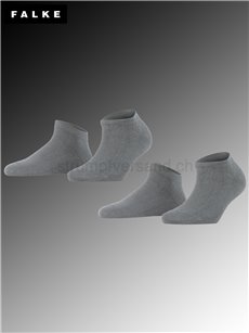 HAPPY 2-PACK calzini da sneaker della Falke - 3390 light grey