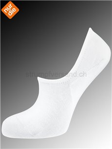 BAMBUS calzini da sneaker fantasmini donna di Nur Die - 920 bianco