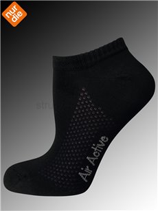 BAMBUS calzini corti in bambù della Nur Die - 940 nero