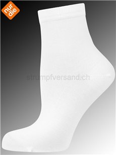 BAMBUS calzini sneaker da donna di Nur Die - 920 bianco