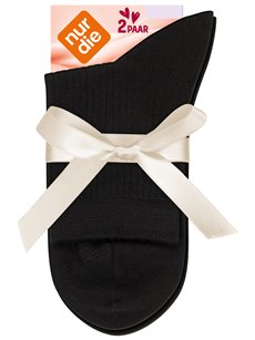 MODAL SOCKEN calzini corti da donna di NUR DIE - 940 nero