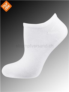 SNEAKER BAUMWOLLE calzino da sneaker per donne di Nur Die - 920 bianco