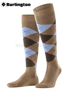 MANCHESTER calzettoni per uomo della Burlington - 4240 beige