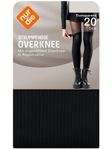 OVERKNEE STRUMPFHOSE - collant della NUR DIE nero