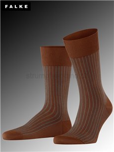 OXFORD STRIPE calzini per uomo di Falke - 5035 terracotta OXFORD STRIPE calzini per uomo di Falke - 5035 terracotta
