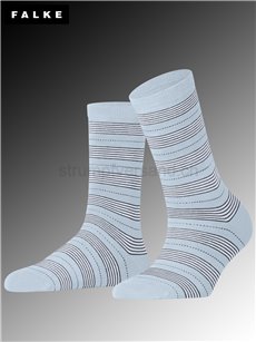 STRIPE UNIFORM calzini donna Falke - 6594 light blue STRIPE UNIFORM calzini donna Falke - 6594 light blue